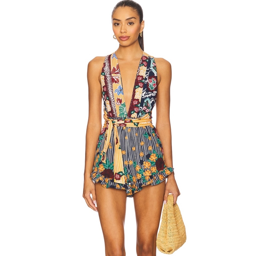 NWT Agua Bendita Naomi Romper
